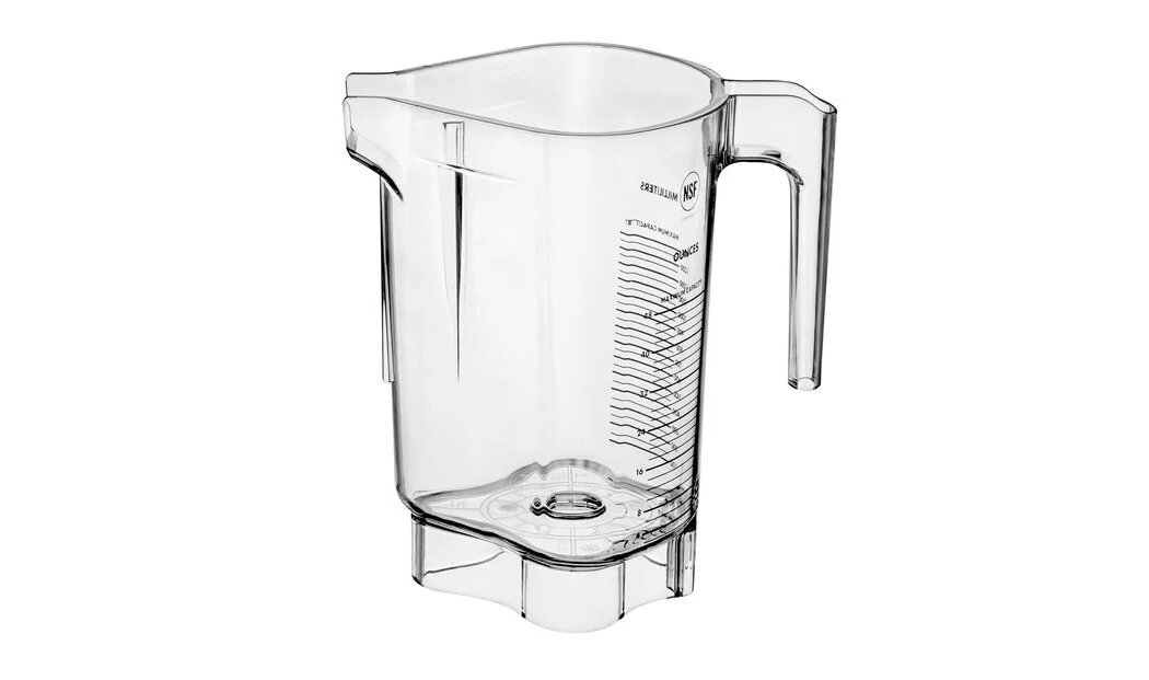 NEW VITA-MIX 01016 48OZ. CLEAR DELUXE TRITAN COPOLYESTER BLENDER CUP JAR