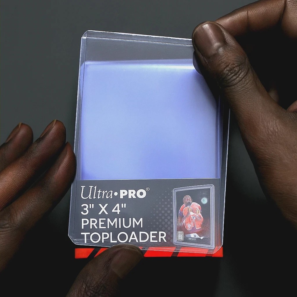 Ultra Pro 3 X 4 Premium Toploader 25 pack
