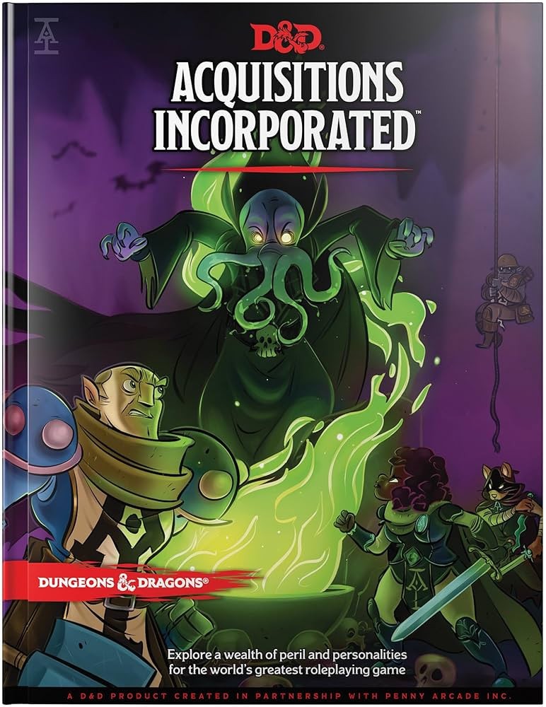 Dungeons & Dragons RPG: Aquisitions Incorporated (Hardcover)