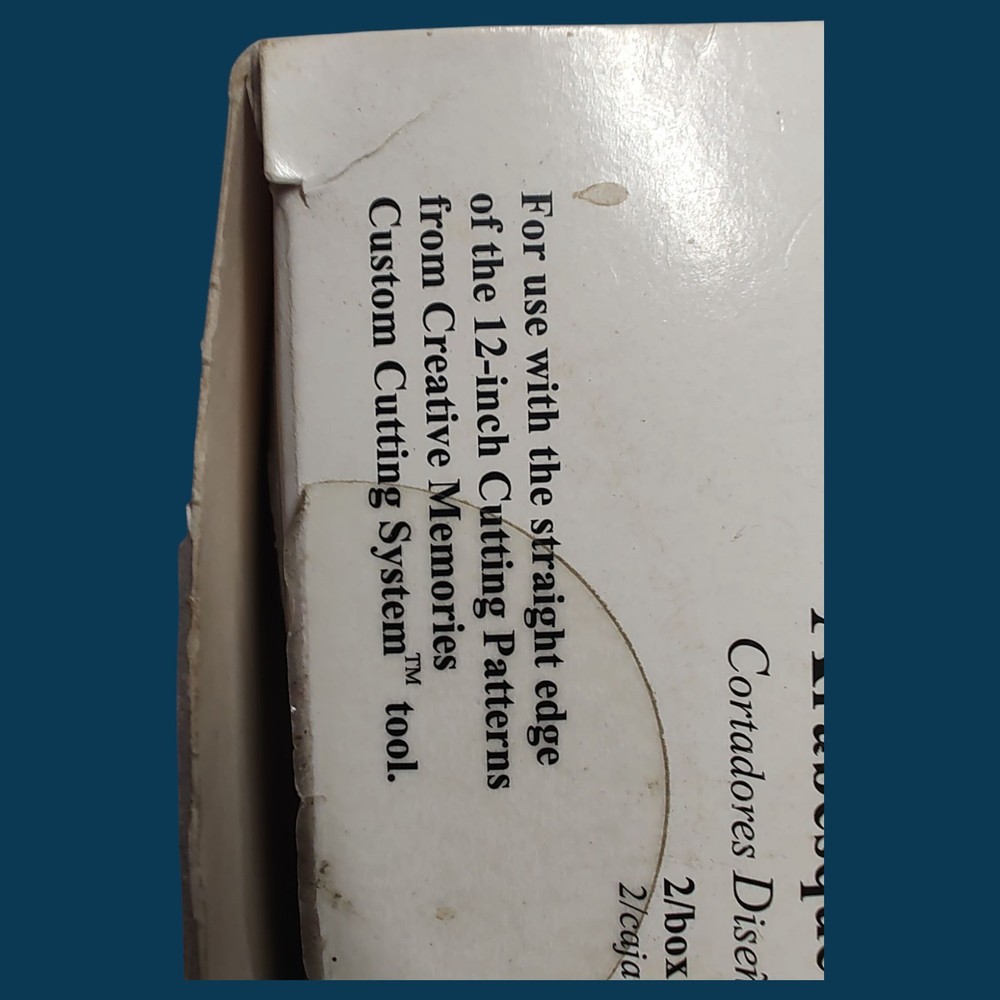 Creative Memories 2 Arabesque Blades