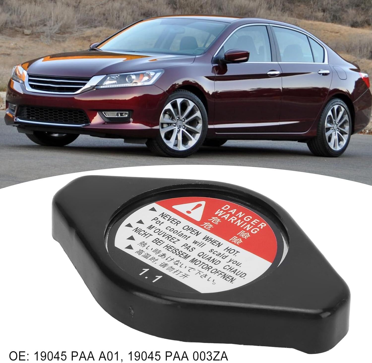 Genuine Cooling Radiator Cap 19045-PAA-A01 For OEM Accord Civic Acura CL TL USA