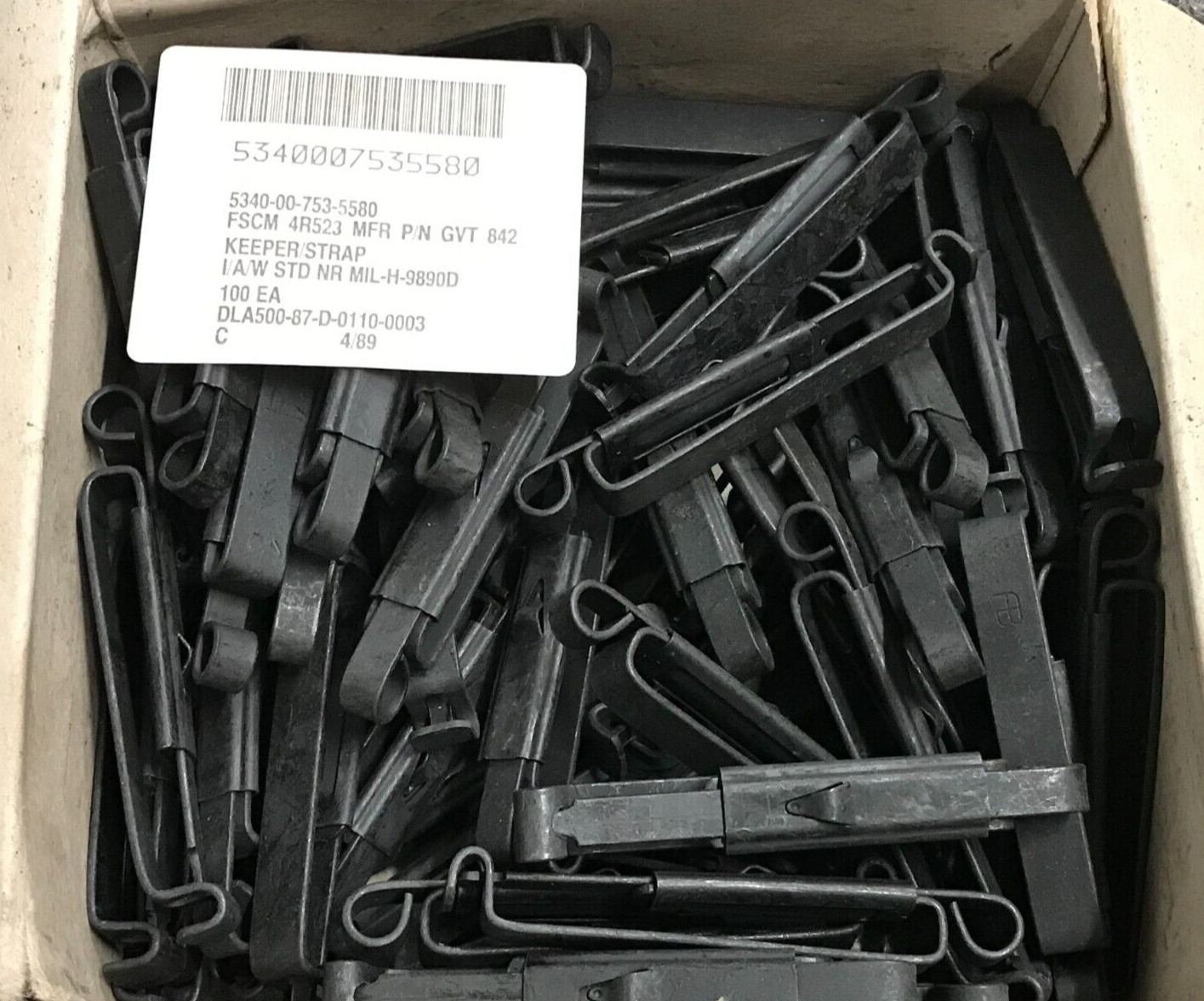 Olive Drab Single Pistol Mag Pouch ALICE Sterile Old Gen Military Type NOS