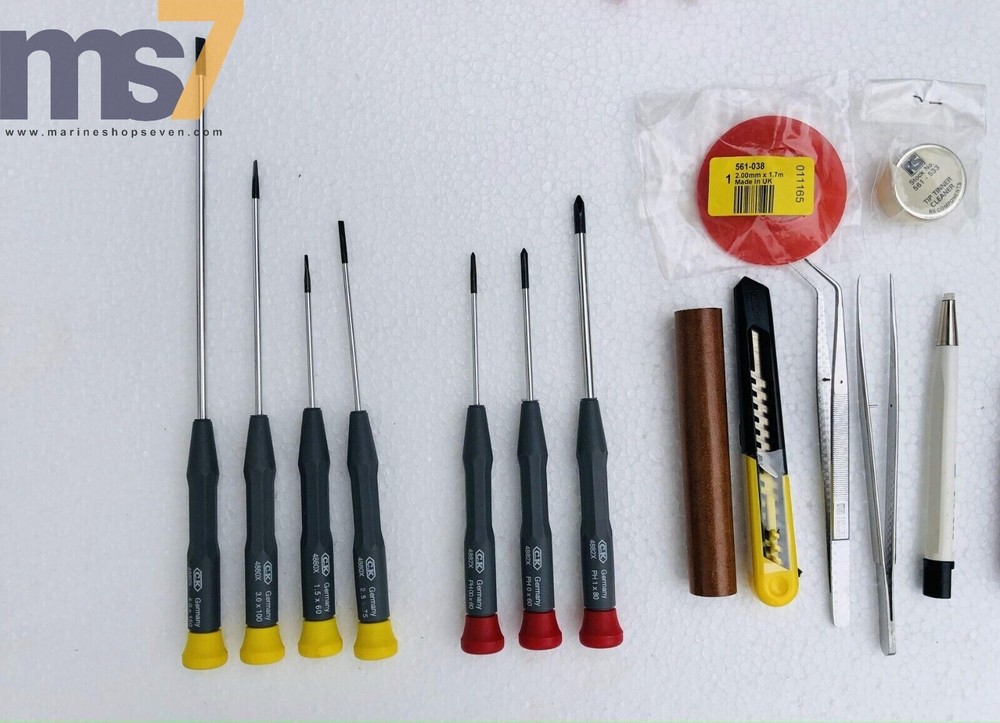 RS COMPONENTS ELECTRO-MECHANICAL TOOL KIT WITH ACCESSORIES AS SHOWN -NEW #2