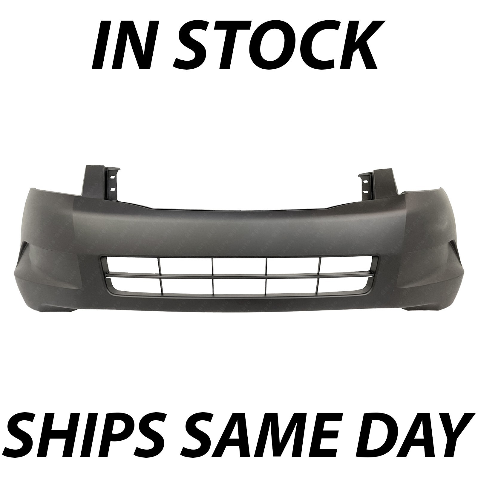 NEW Primered - Front Bumper Cover for 2008 2009 2010 Honda Accord Sedan 08-10