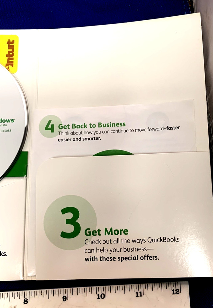 INTUIT QUICKBOOKS PRO 2009 FOR WINDOWS FULL RETAIL US VERSION
