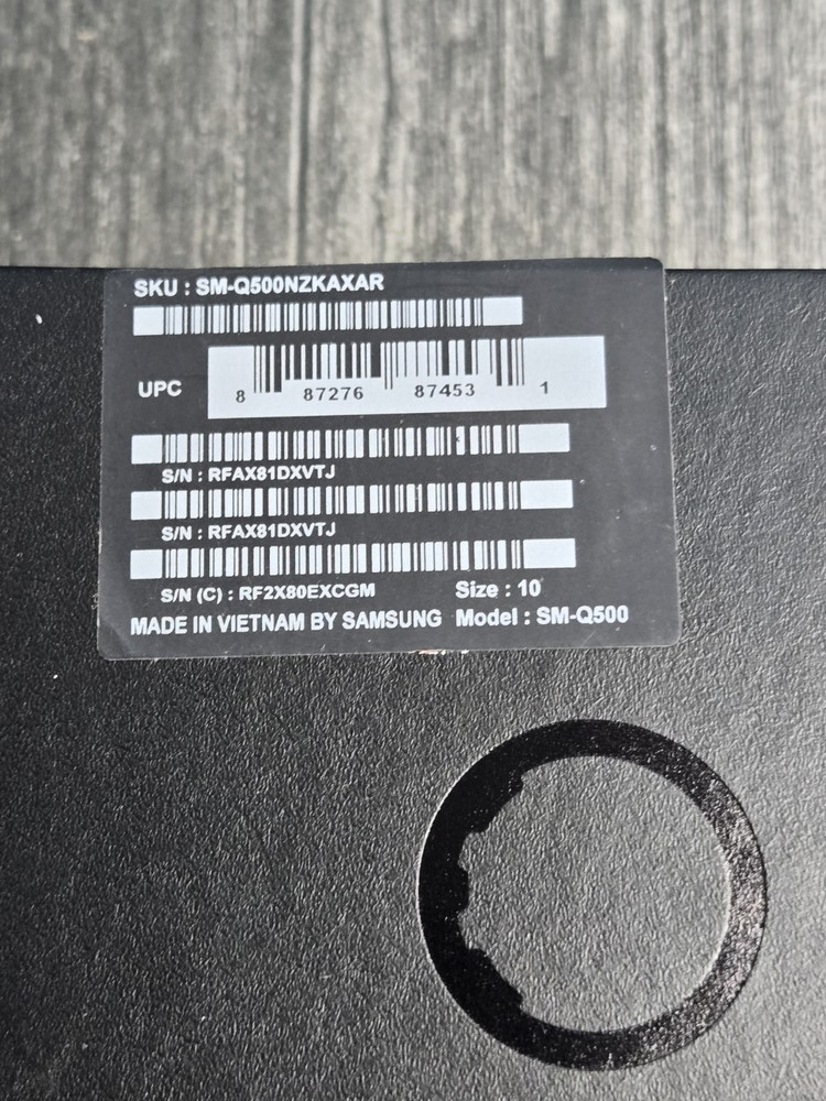 Samsung Galaxy Ring Size 10