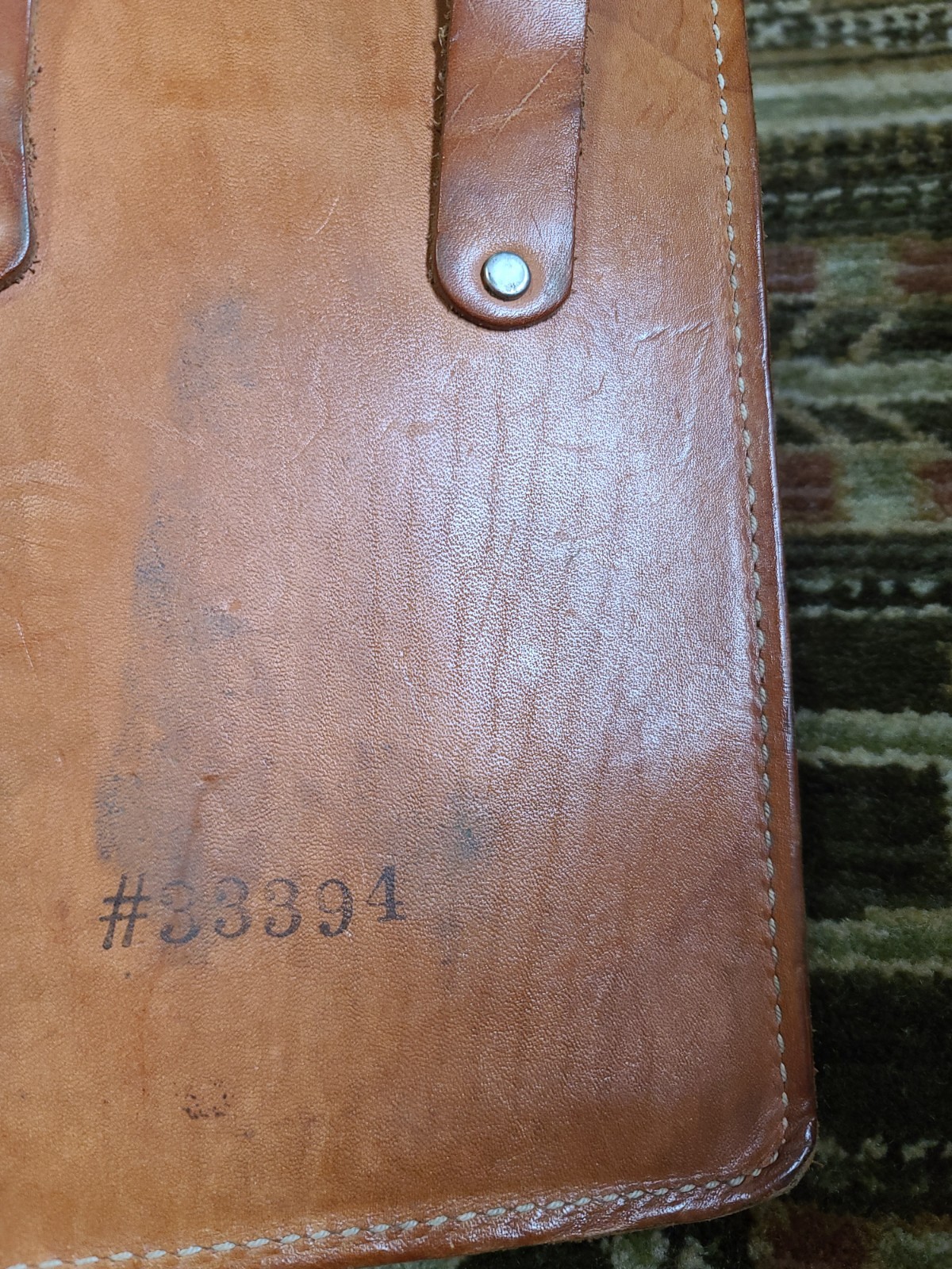 VTG Forestry Suppliers Inc Geologist Surveyor Tool Pouch Leather Belt Bag #33394