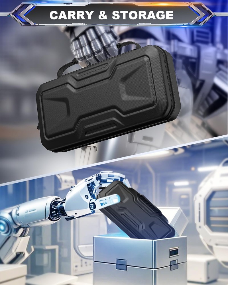 FYOUNG Carrying Case for Nintendo Switch 2 Console, Full Protection Black