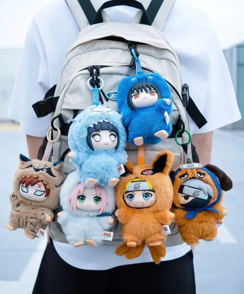 Naruto Shippuden Beast Party Series Blind Box Cute Plush Doll Gift*