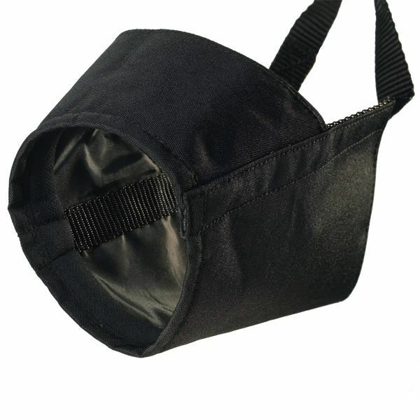 NO BITE BARK Premium Comfort LINED QUICK EASY FIT ADJUSTABLE DOG MUZZLE Training