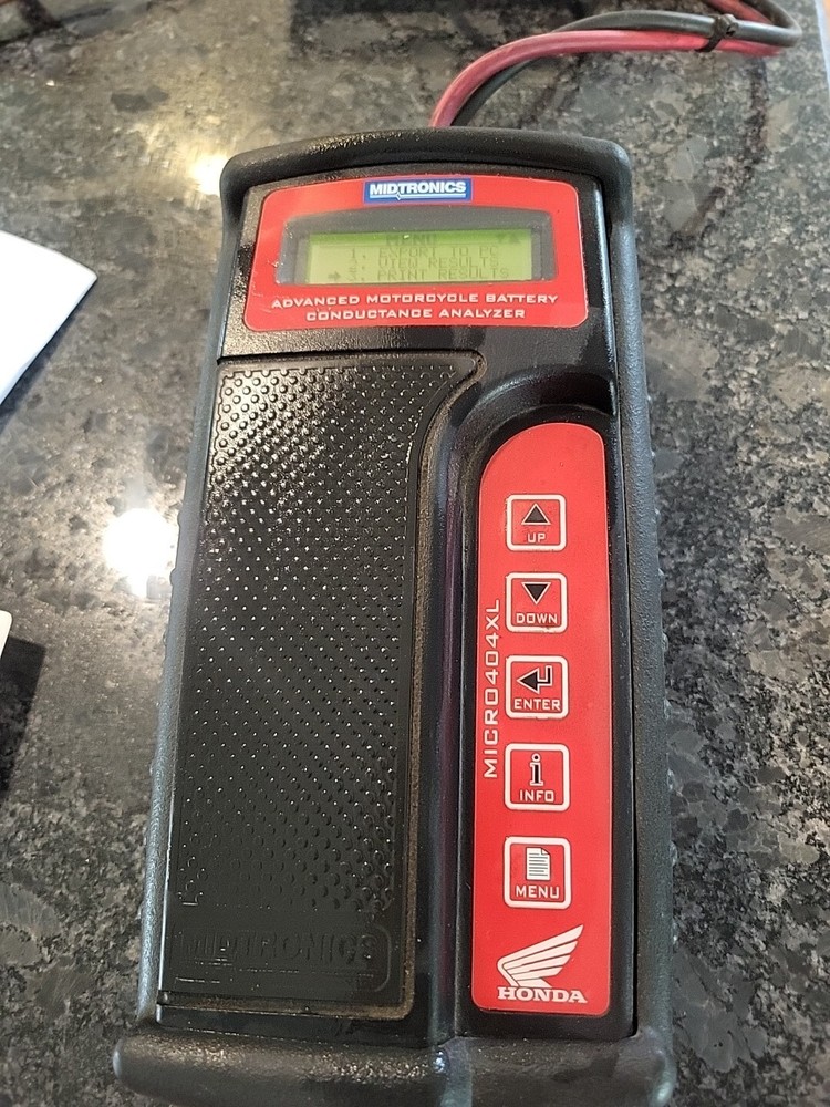 Honda Midtronics Micro404XL Advanced Motorcycle Battery Conductance Analyzer
