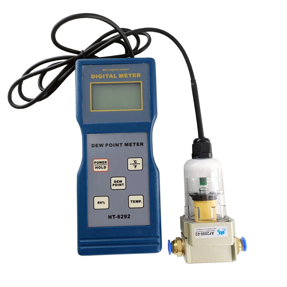 Portable Dew Point Meter Digital Thermo-Hygrometer Temperature Humidity Meter