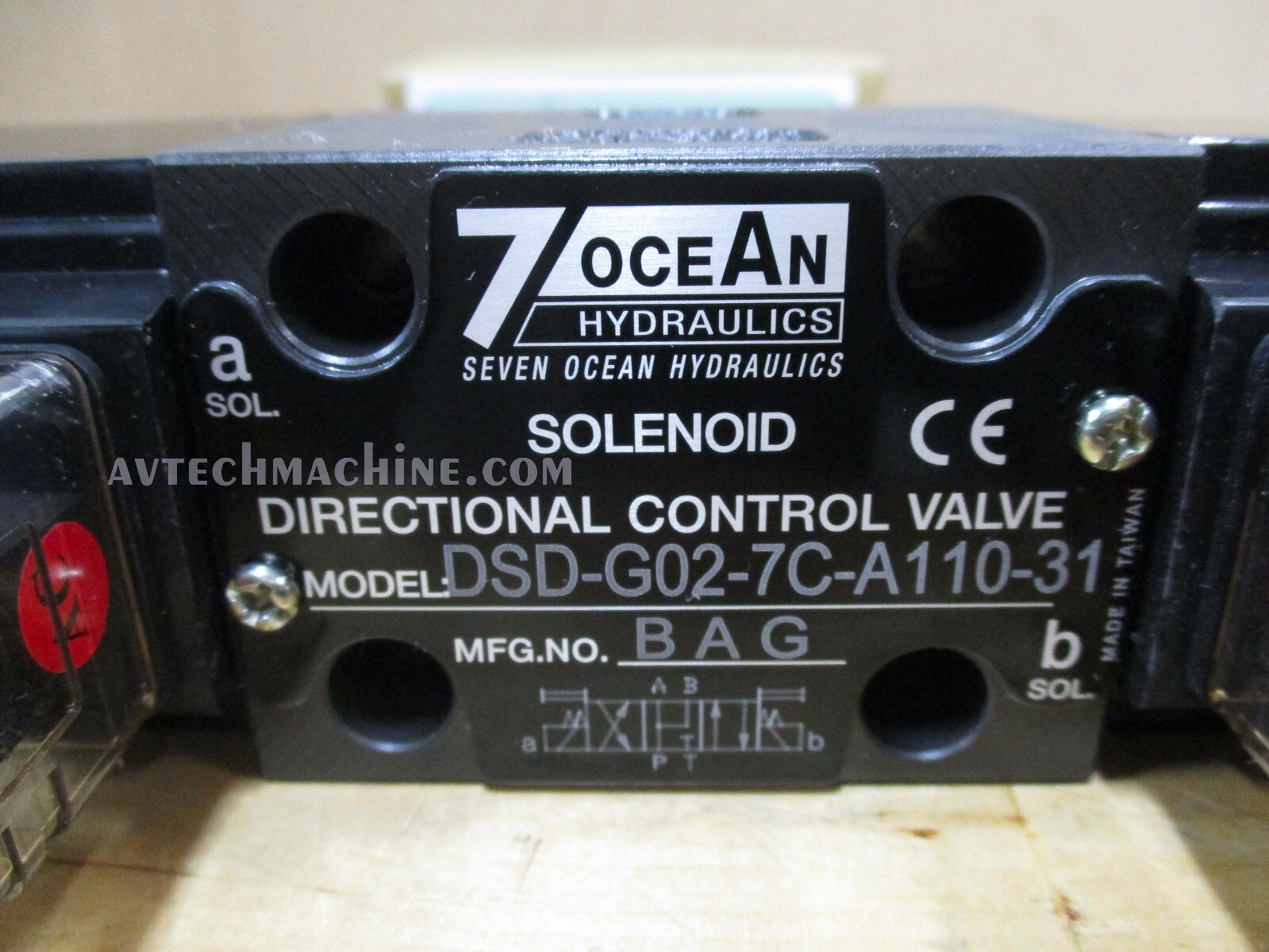SevenOcean Hydraulic Solenoid Valve DSD-G02-7C-A110-31