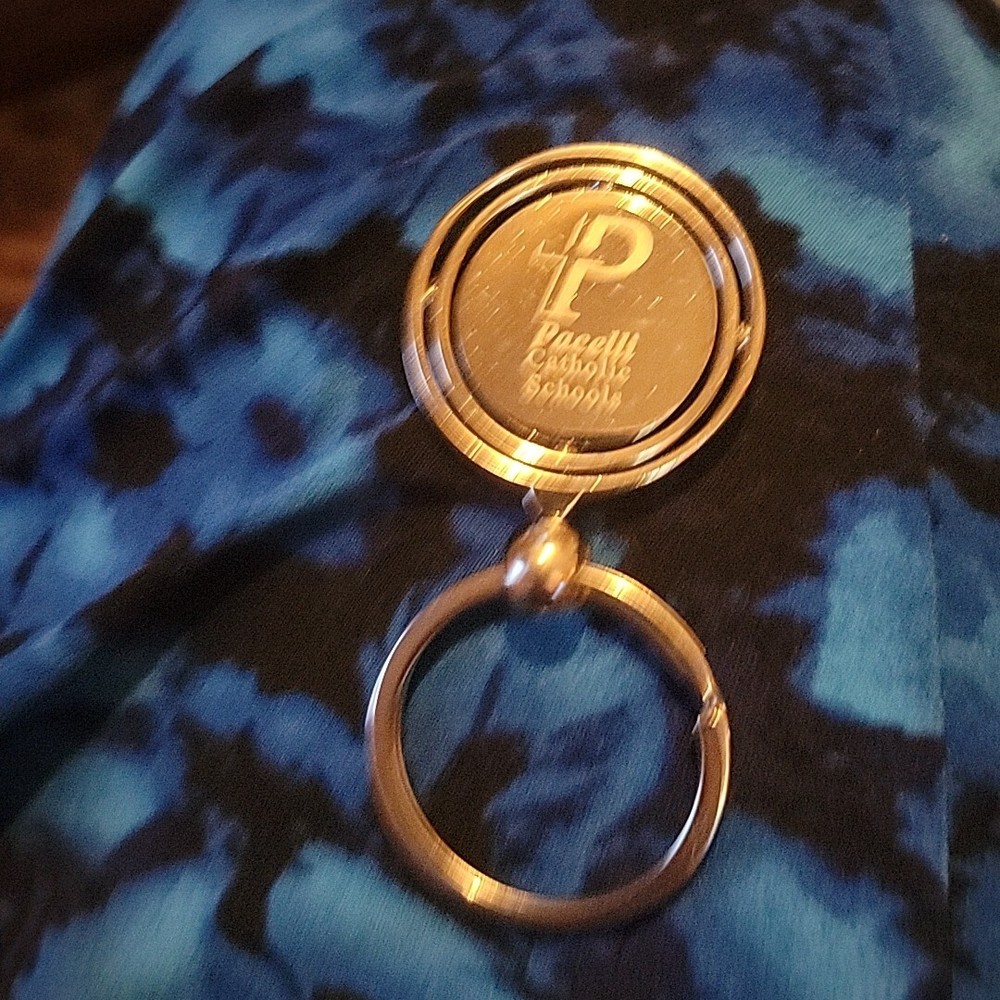 Pacelli Catholic Schools keyring Stevens Point WI