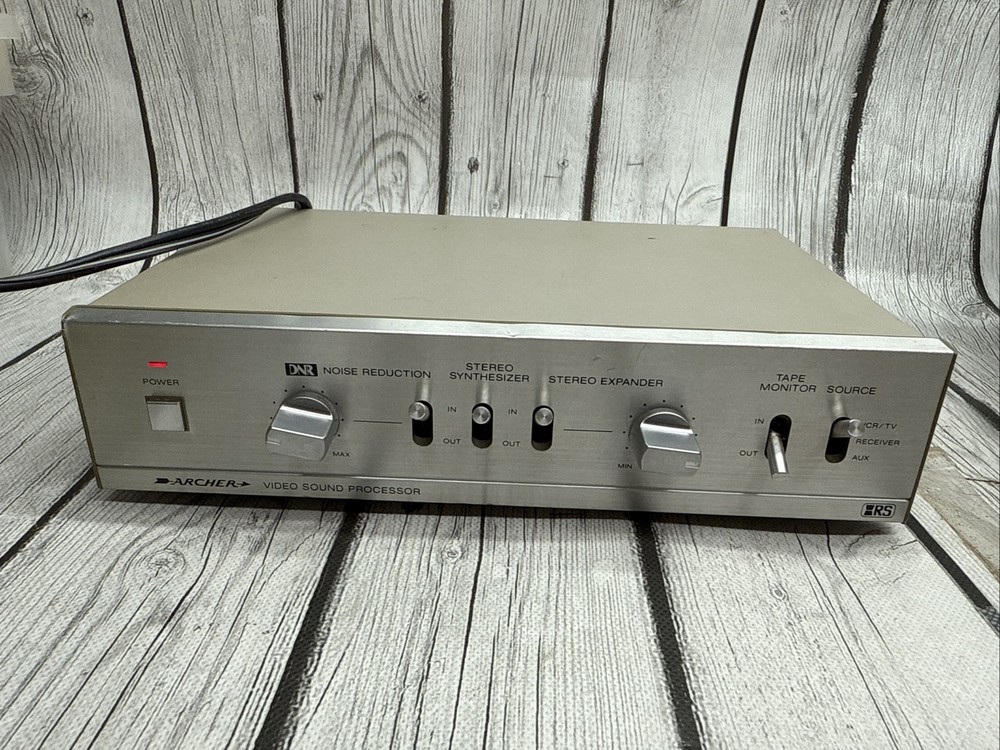 Archer Video Processor Model 15-1272A Radioshack Analog VHS Enhancer Untested