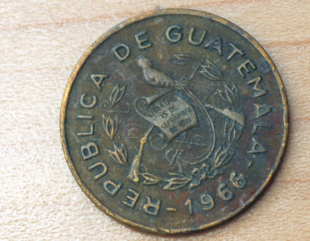 1966 Guatemala 1 Centavo
