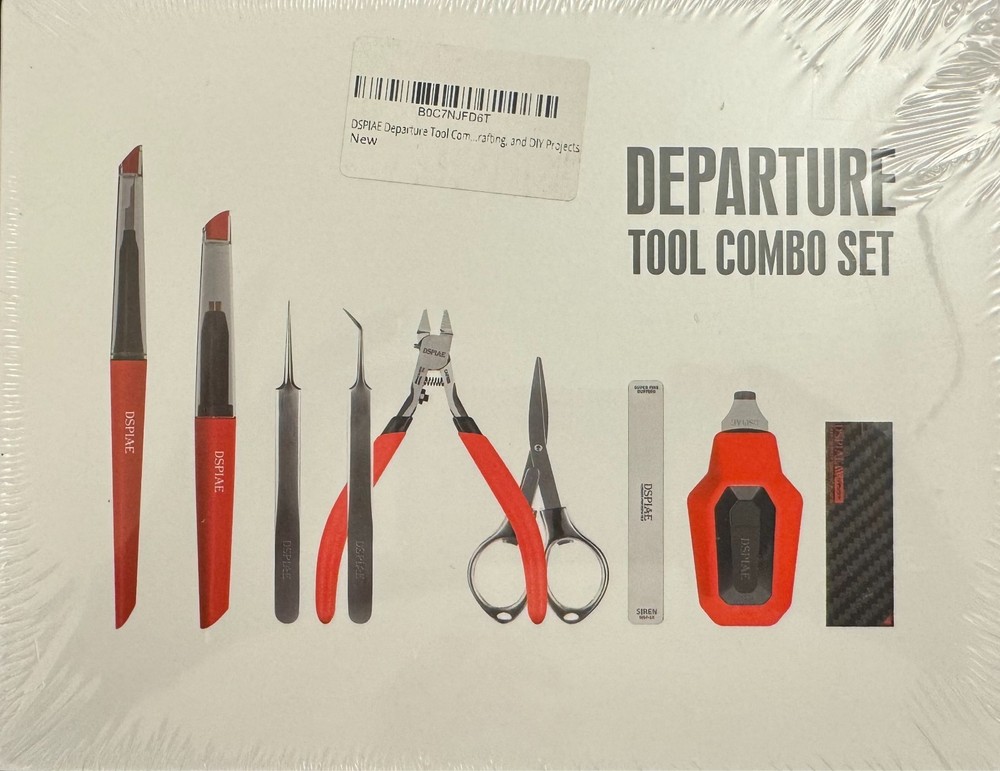 DSPIAE Departure Tool Set – Precision Hobby Tools for Models, Crafting, DIY