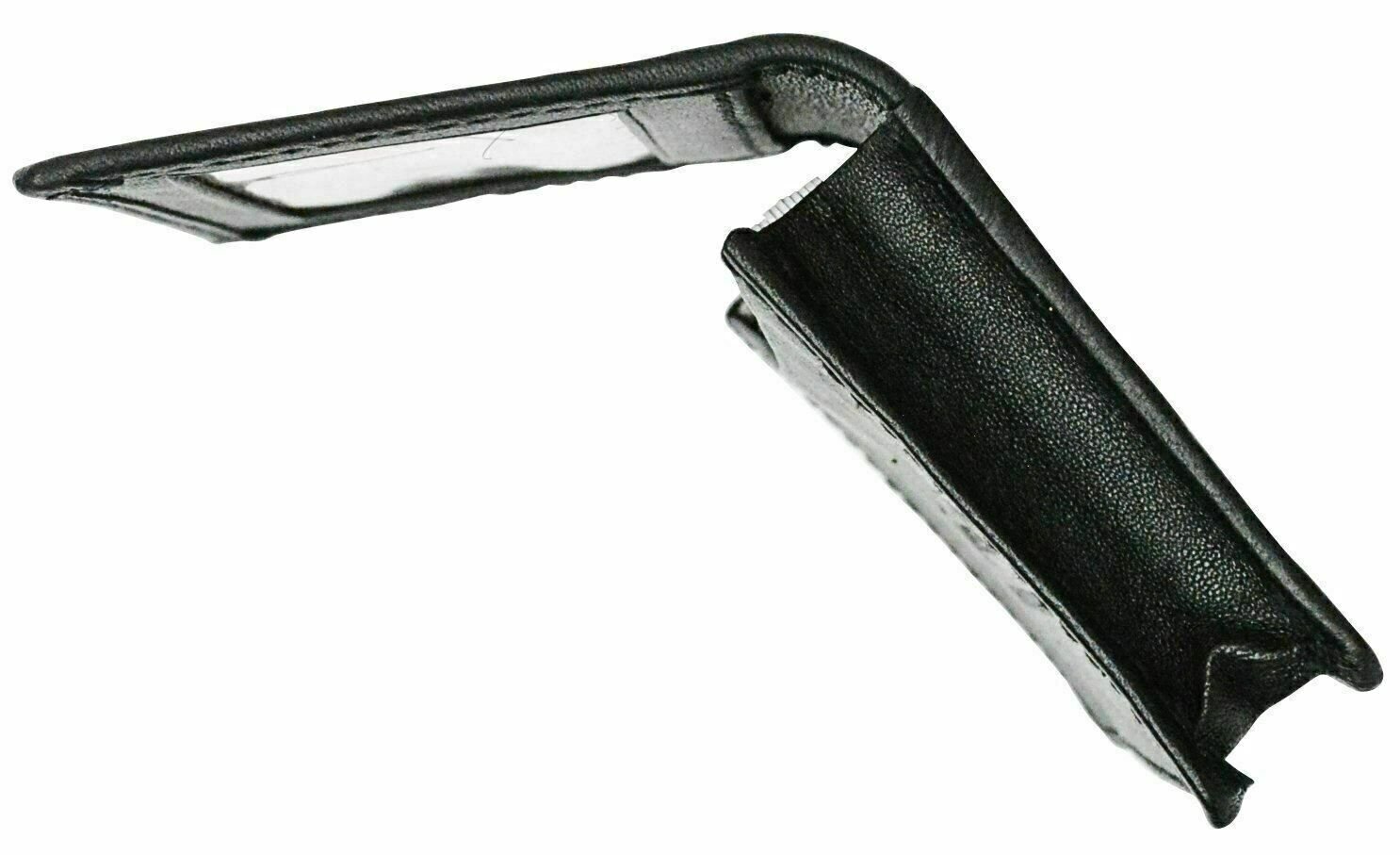 RFID Mens Slim Front Pocket Wallet Genuine Leather Bifold ID/Credit Card Holder