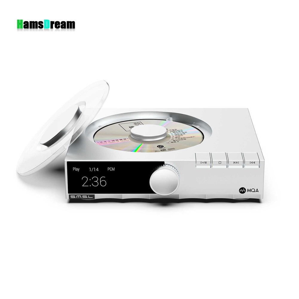 SMSL PL200T MQA-CD Digital Turntable CD Player Clock Input USB Digital Interface