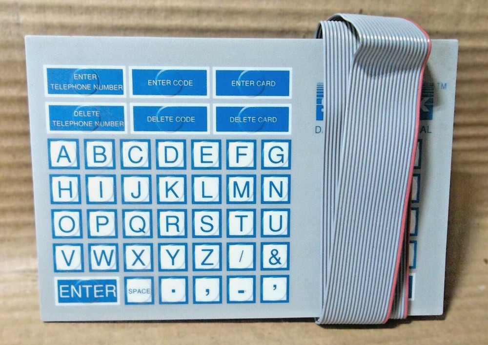 SENTEX SNAHHP HANDHELD DATA ENTRY GATE TERMINAL PROGRAMMER KEYPAD