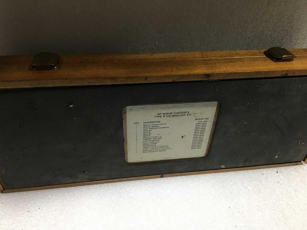 Hewlett Packard 85039B Type N Calibration Kit