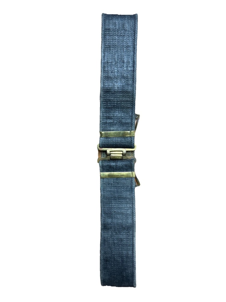 Pattern 37 P37 Combat Webbing Belt Black Blancoed