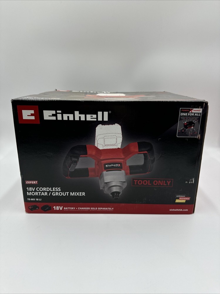 Einhell 18v Cordless Mortar/grout Mixer