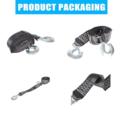 Trailer Winch Strap Double Hook Replacement for Ranger Boats 9642019