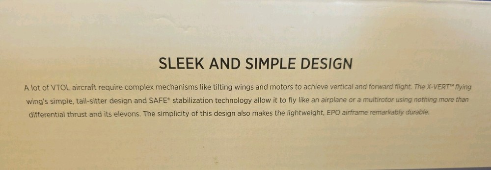 Horizon Hobby E-Flite X-Vert VTOL RTF