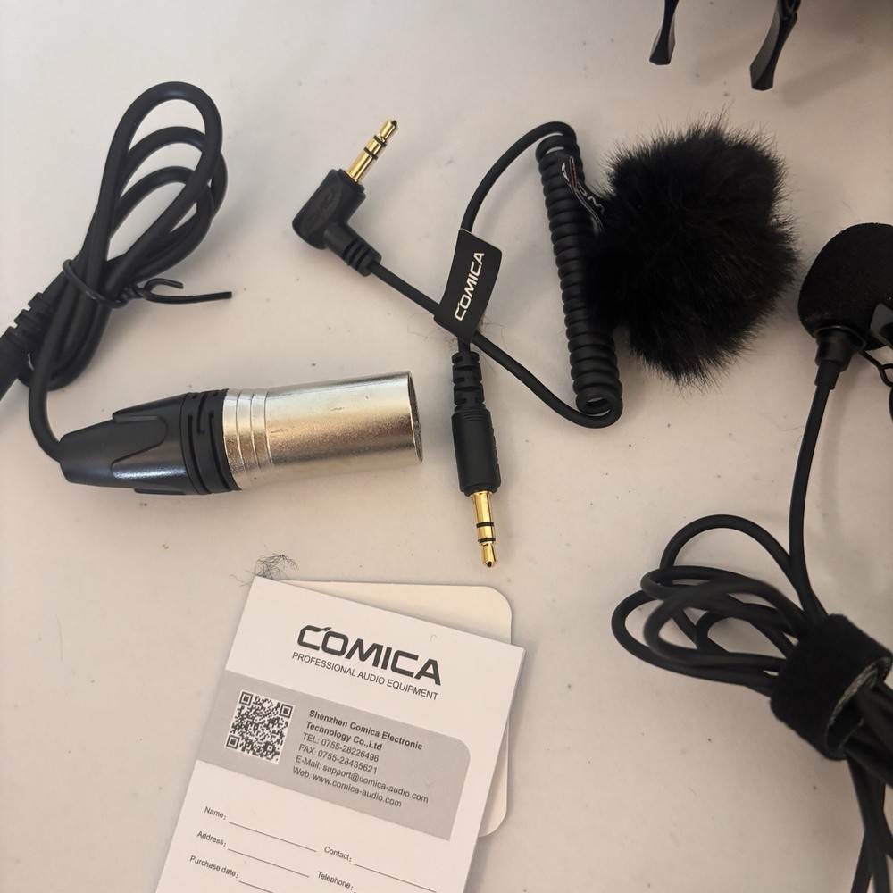 Comica BoomX-U Wireless Microphone System with Transmitter & Receiver
