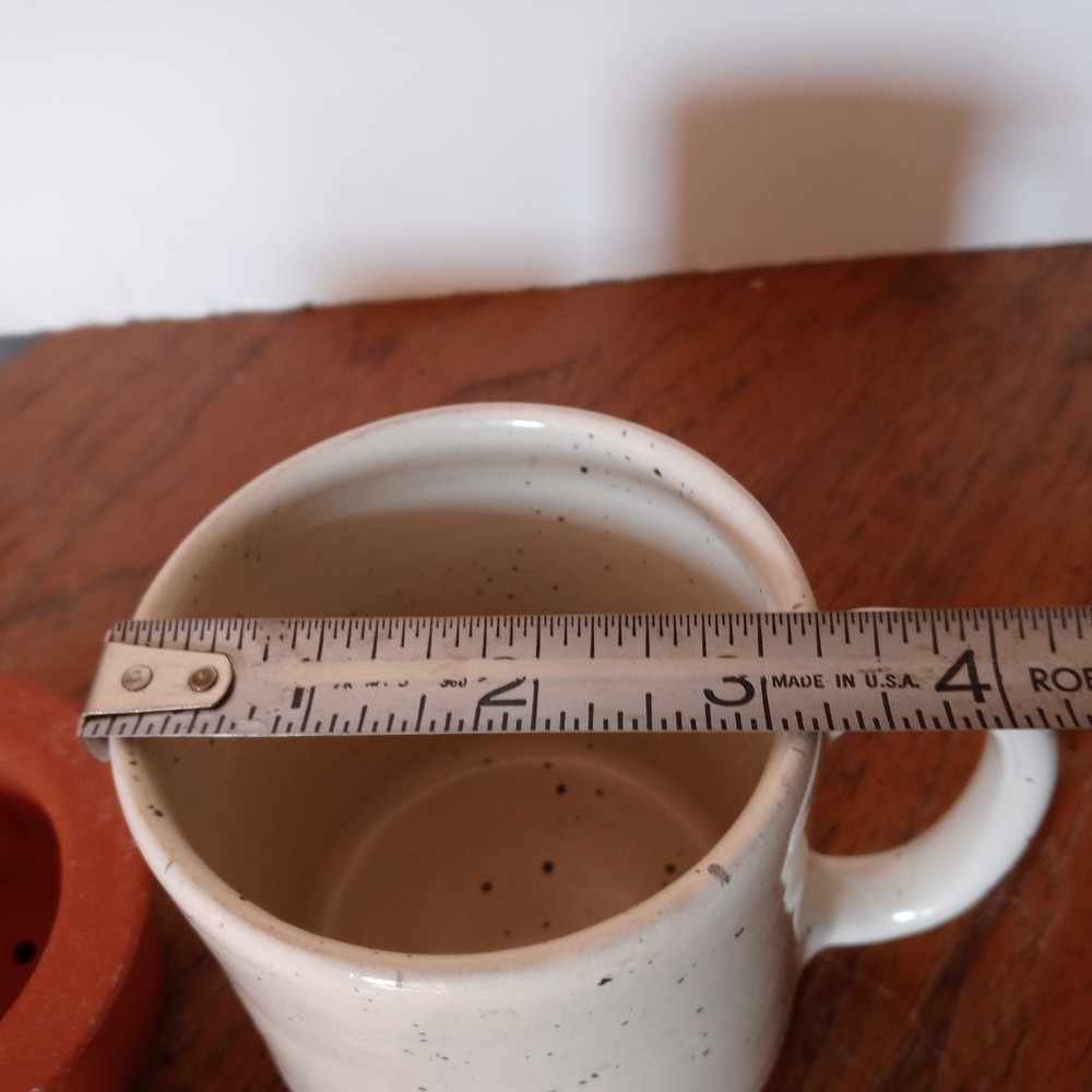 Beautiful Ceramic Tea Cup with Removable Infuser & Lid + Handle
