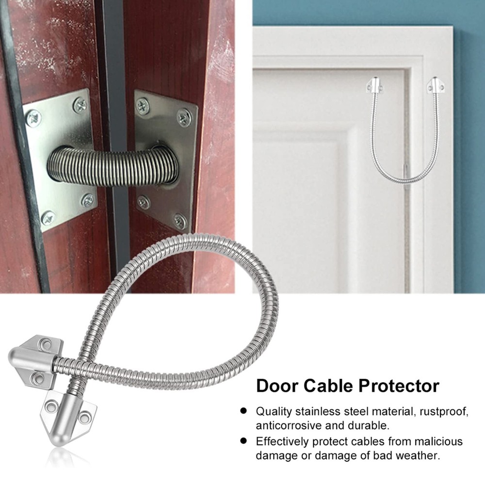 Armored Door Loop 3Pcs Exposed Mounting Access Control Cable Wire...