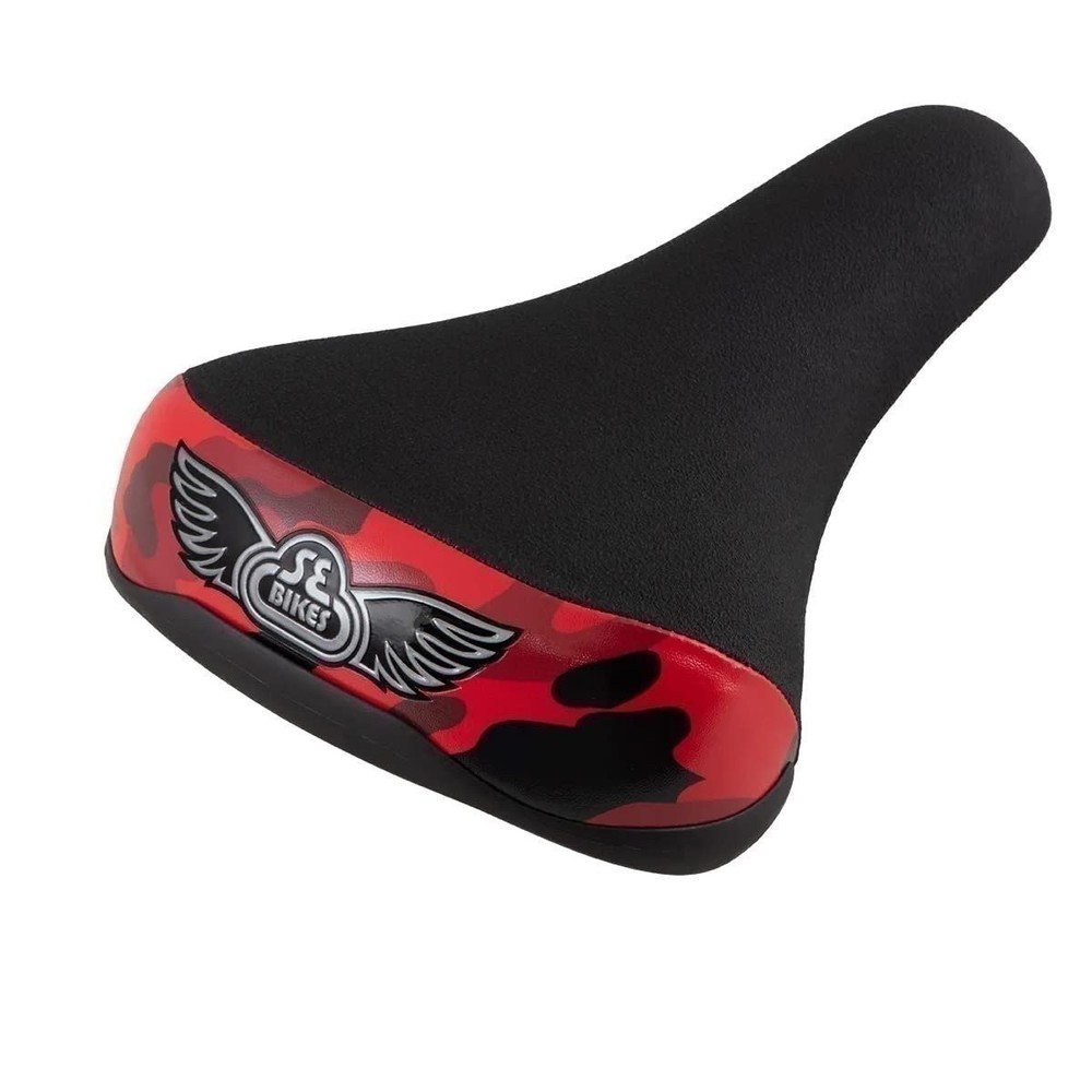 SE BIKES FLYER SADDLE CAMO RED