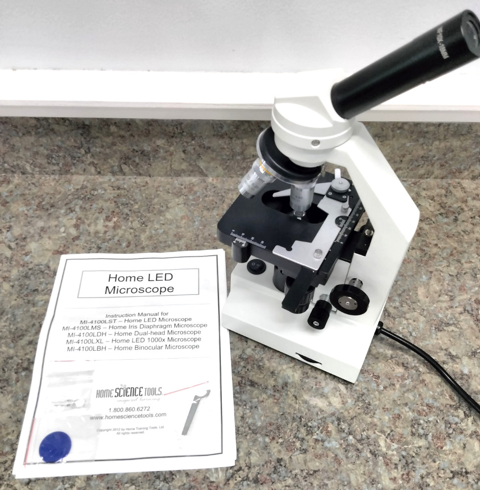 MI-4100LMS Home Iris Diaphragm Microscope Home Science Tools