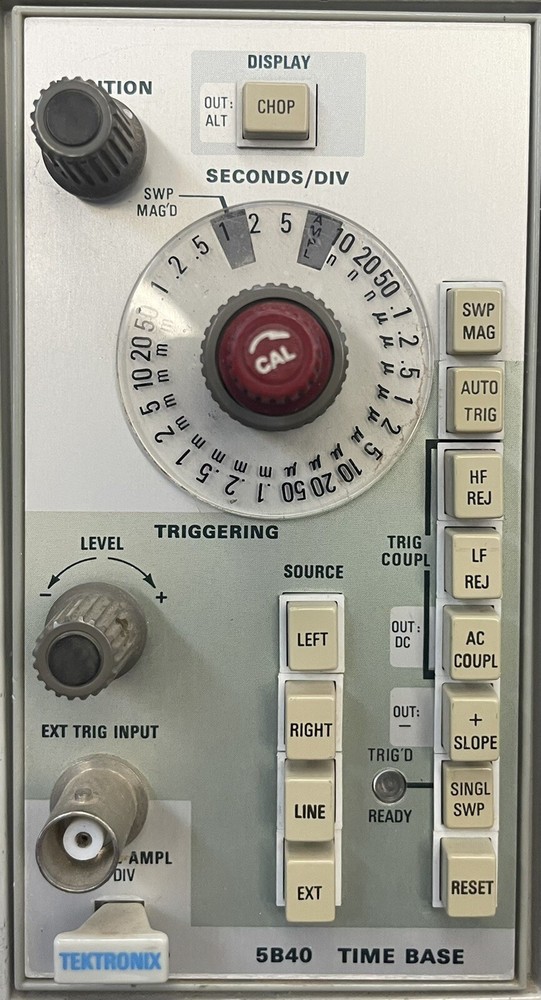 Tektronix 5B40 Time Base Module