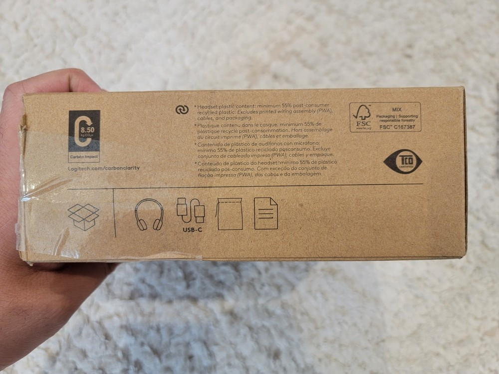 Logitech Zone 305 Business Wireless Bluetooth Headset for Microsoft Teams PC MAC