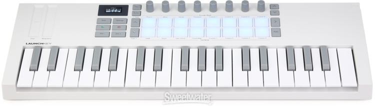 Novation Launchkey Mini 37 MK4 37-key Keyboard Controller - White