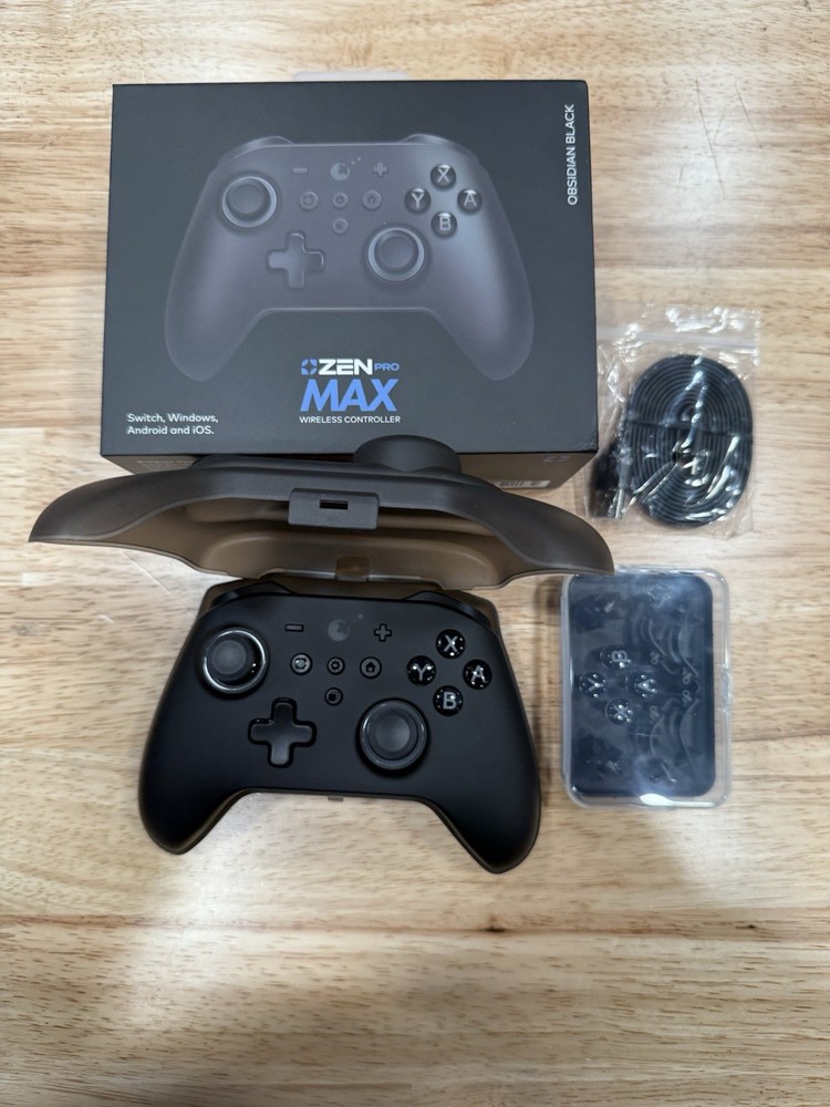Switch Accessory: Wireless Controller - ZenPro MAX - Black [New ] Black, Cont