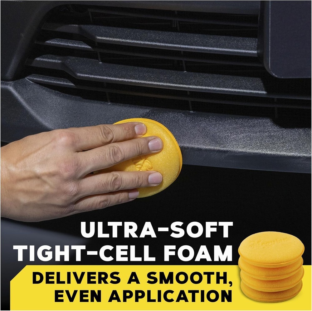 Supreme Shine 4" Foam Applicator Pads – 4 Pack