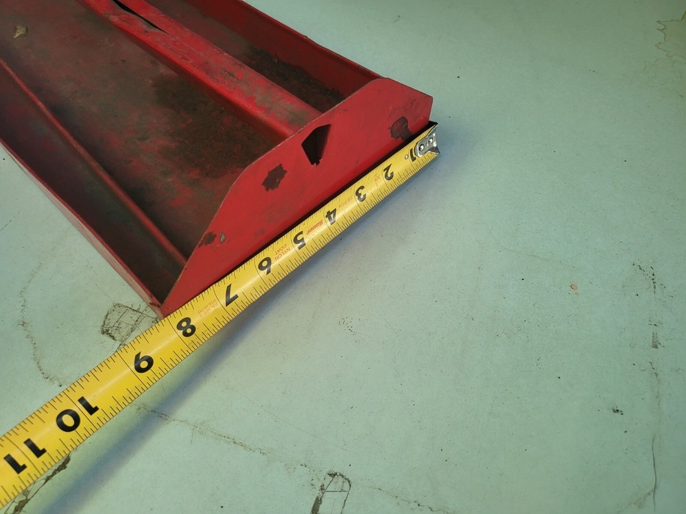 Red Tool Tray