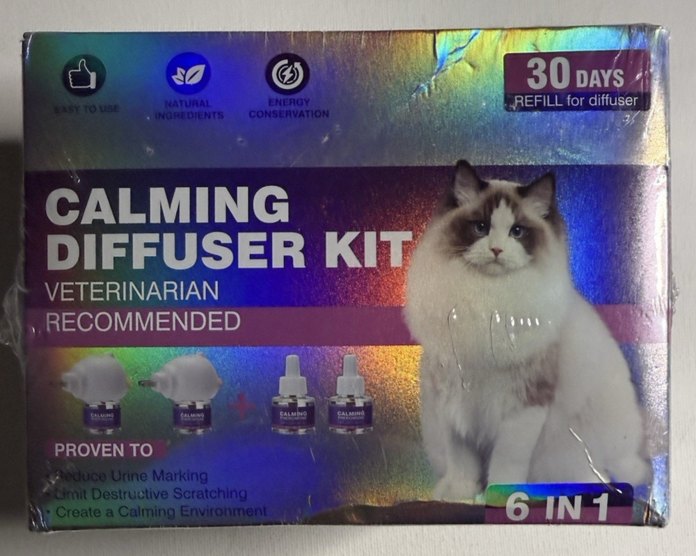 Cat Calming Pheromone Plug In Diffuser Kit Effectively Relieve Anxiety Stress