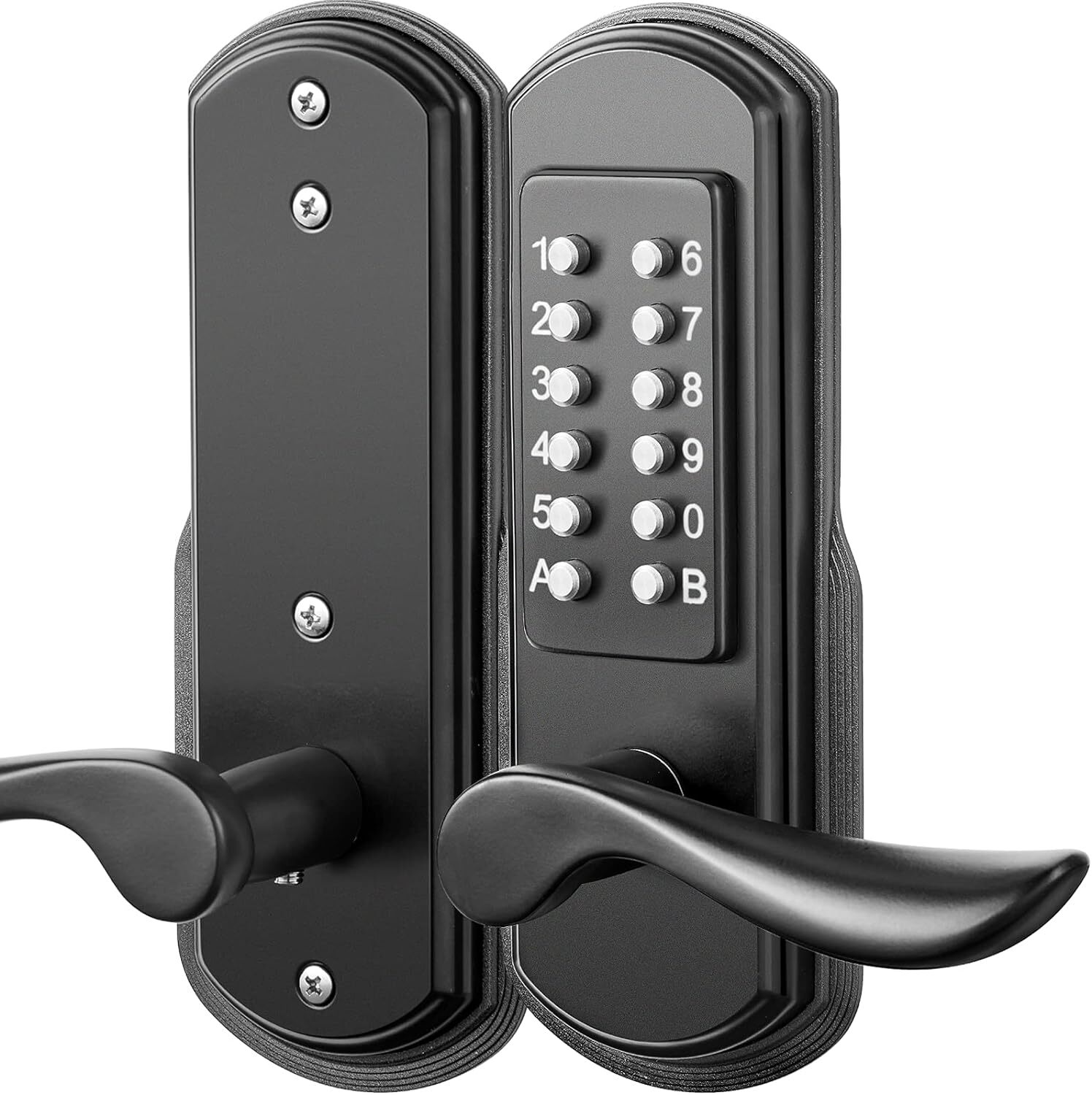 Keyless Entry Keypad Door Lock Mechanical With Keypad&Handle Stainless Steel 304
