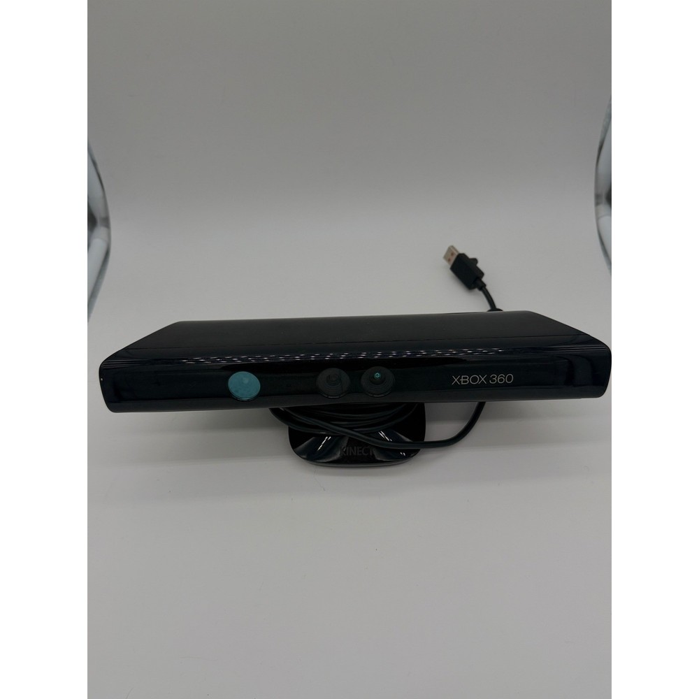 Microsoft Xbox 360 Kinect Sensor Model 1473 Black Motion Camera Untested