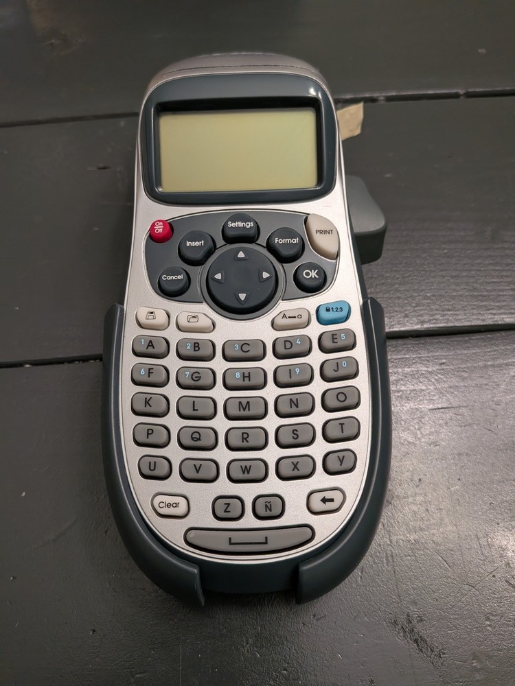 DYMO LetraTag 100H Plus Handheld Label Maker - Silver/Gray