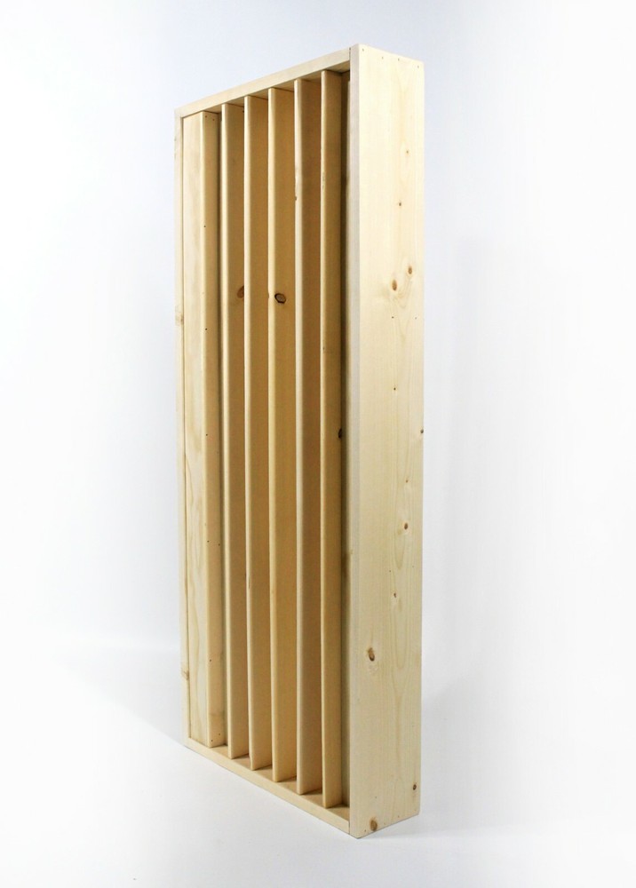 Acoustic diffuser 46 x 19 x 5" QRD Diffusion panel Quadratic treatment skyline