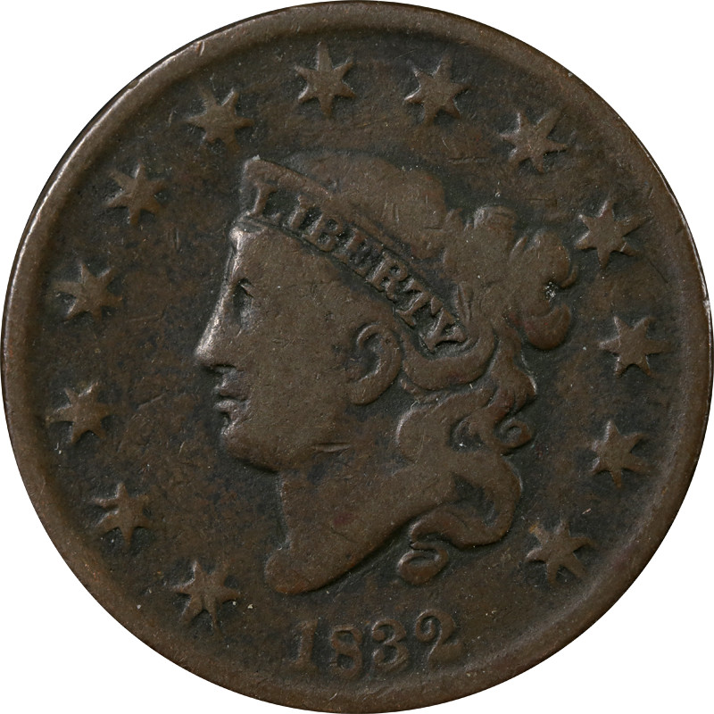 1832 Large Cent - Medium Letters