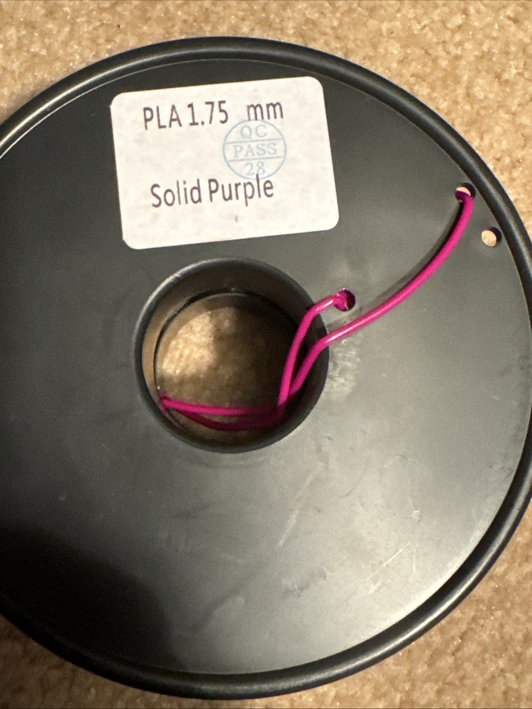 REPKORD 3D PRINTER PLA FILAMENT 1.75MM Solid Purple Orange Replacement Spools