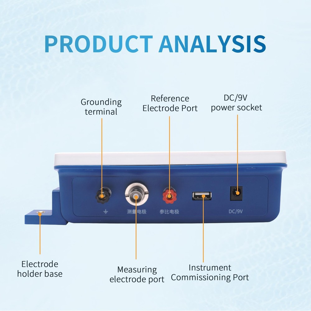 NANBEI Instruments,Lab Benchtop pH Meter PH100B-Economically Based