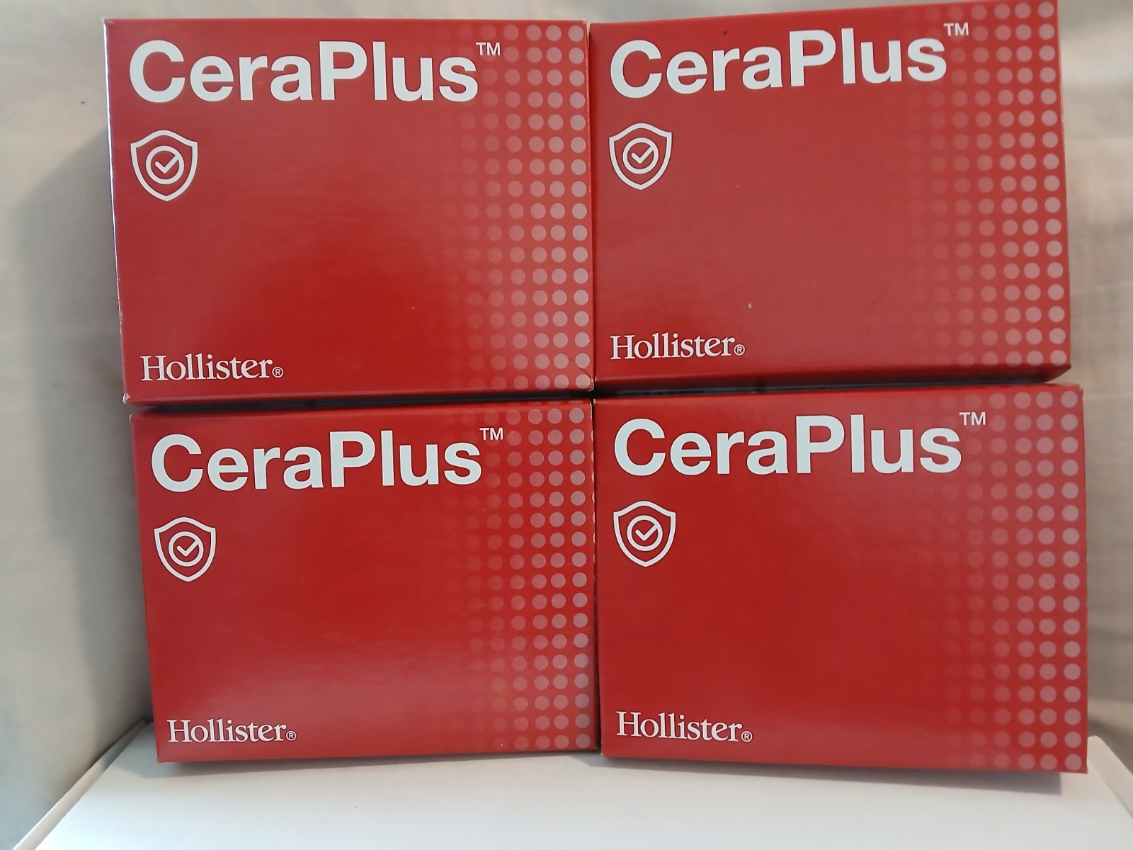 Hollister ceraplus skin barrier 4 boxes