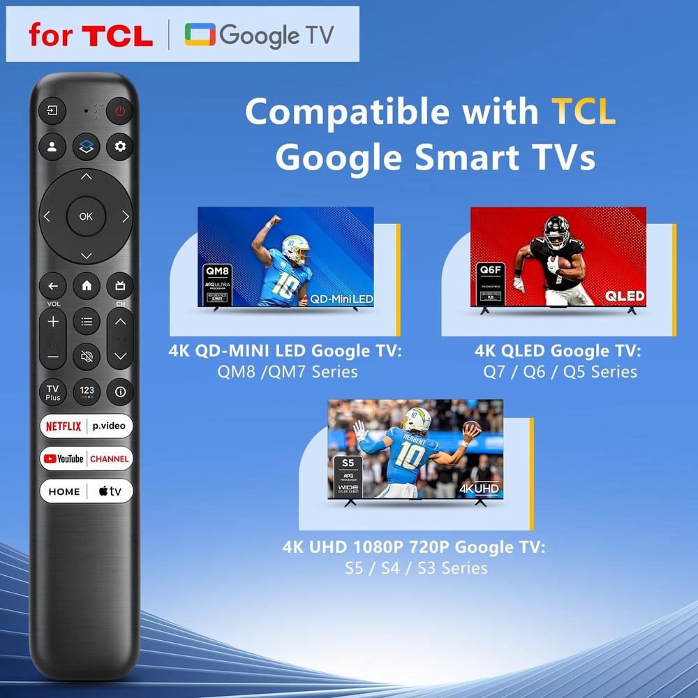 for TCL-Google-TV-Remote TCL Google TV remote, Remote